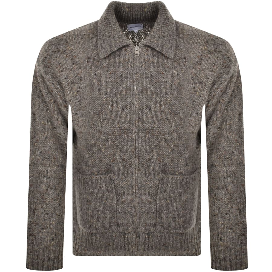 Norse Projects Erik Donegal Diamond Jacket Grey Size L Shopbop Men